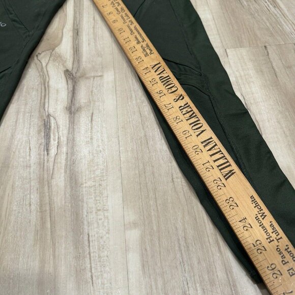 Alo Yoga Ultimate High Waist Leggings Full Length Mesh Olive Green Womens Small? - Picture 7 of 12